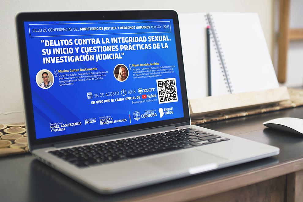 Capacitarán sobre intervenciones en delitos contra la integridad sexual