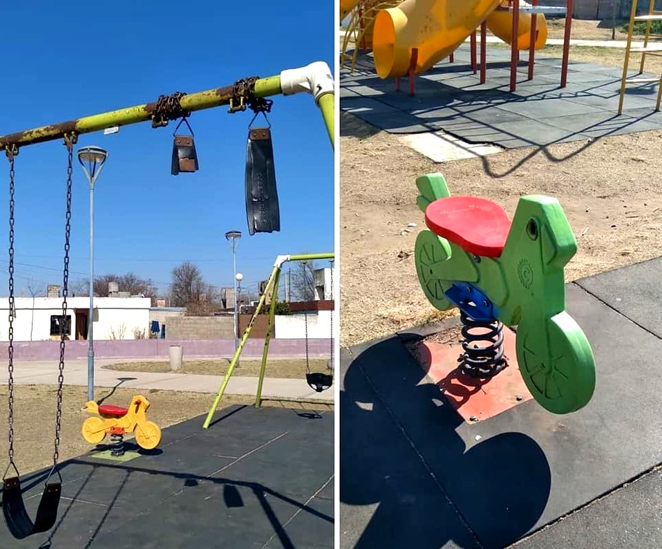 Mackenna violenta: A los robos y asaltos, se suman los que se dedican a destruir objetos en las plazas