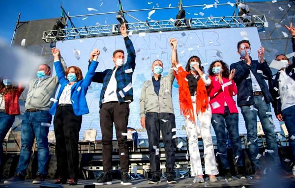 Hacemos por Córdoba cerró su campaña en Alta Gracia