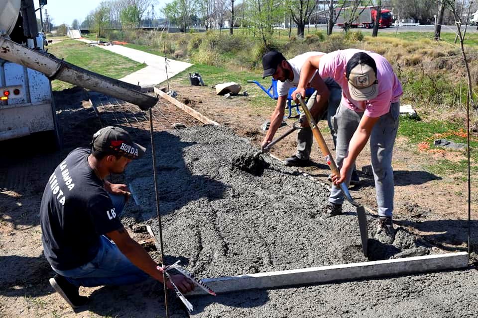 La Muni de Mackenna refacciona la bicisenda