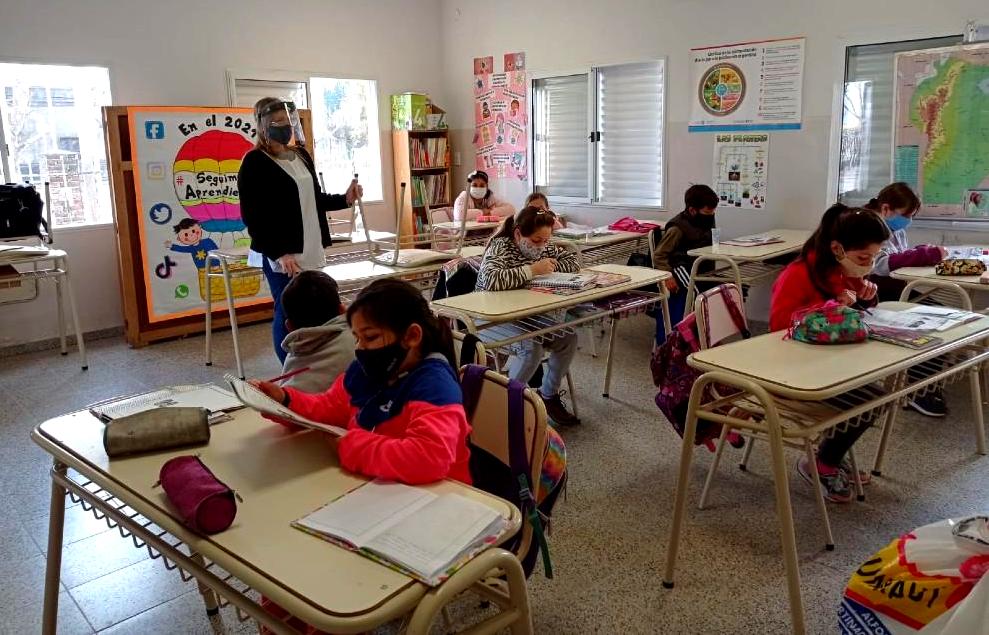 Desde el 27 de septiembre retornará la presencialidad plena en las escuelas provinciales