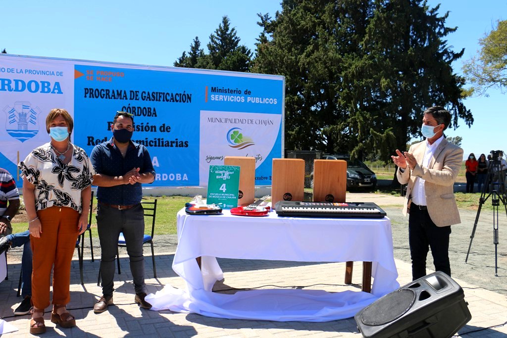 Chaján festejó su aniversario con aportes provinciales