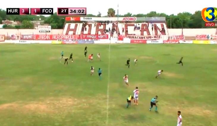 Balacera en el partido entre Huracán Las Heras y Ferro de Pico, el DT del conjunto pampeano fue baleado