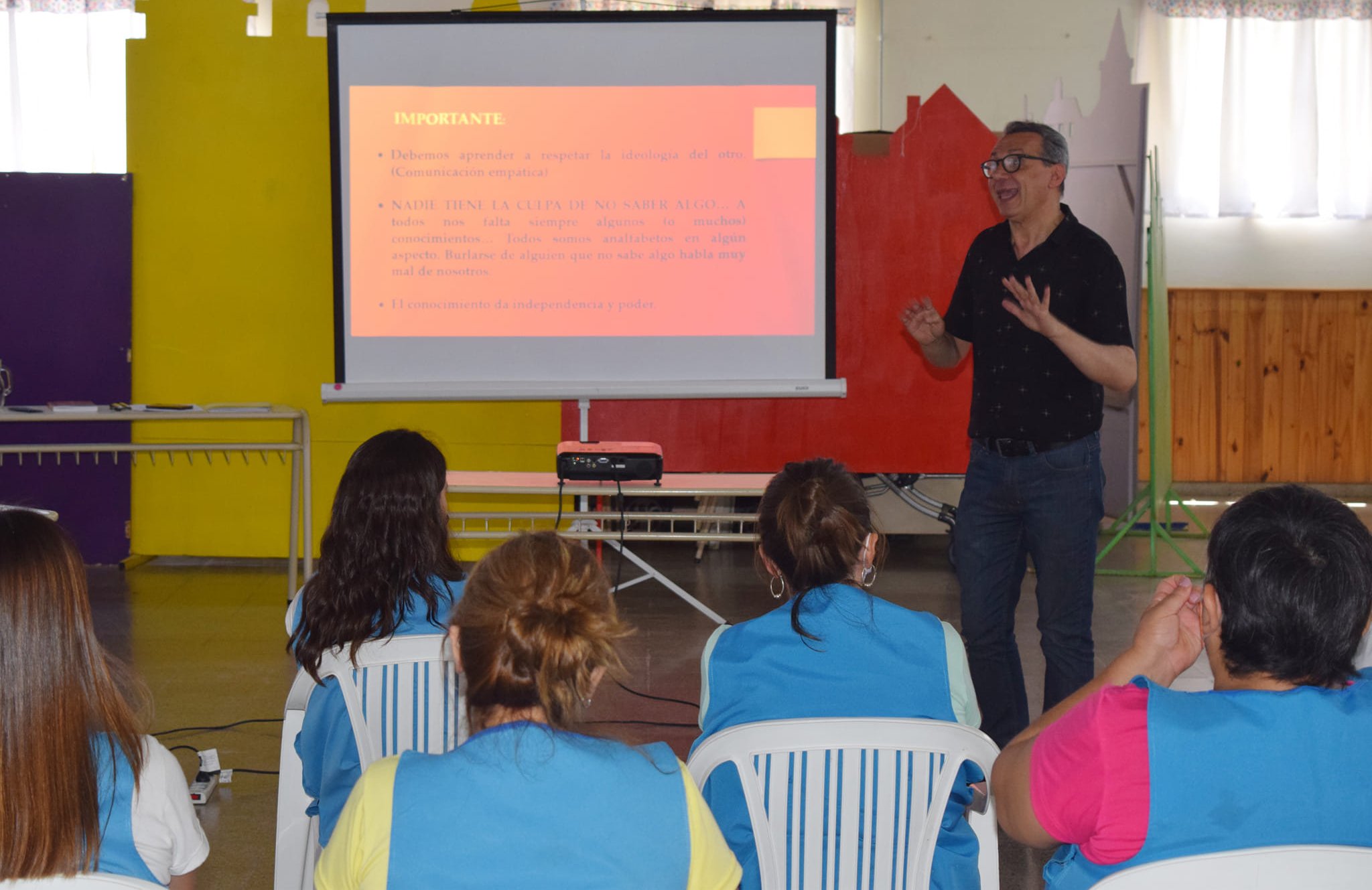 Charla-Taller por el Director de Cultura Carlos Boaglio