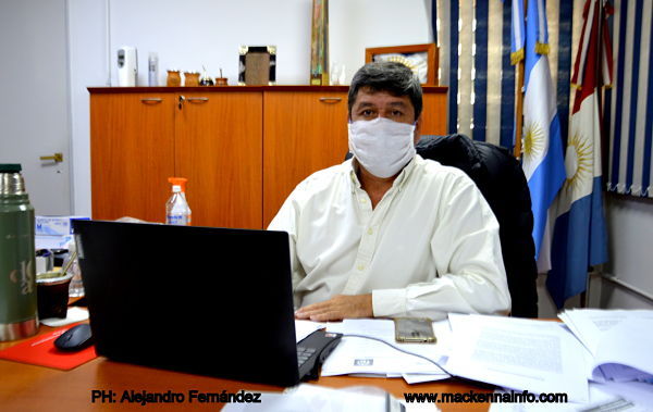 El intendente de Mackenna Roberto Casari dio positivo de COVID- 19