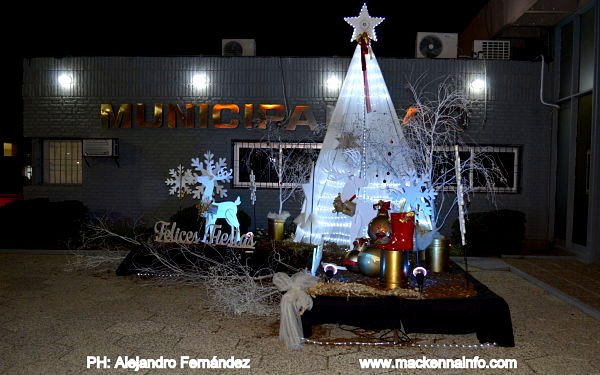 Navidad: el intendente Casari envió un afectuoso saludo a toda la comunidad