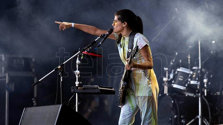 Paso la primera noche del Cosquín Rock, Trap, Cumbia, Rap y algo más