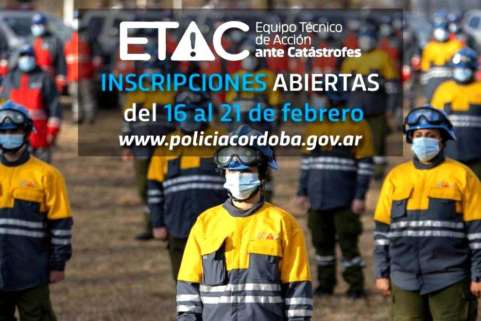 Convocatoria abierta para ingresar al Equipo Técnico de Acción ante Catástrofes