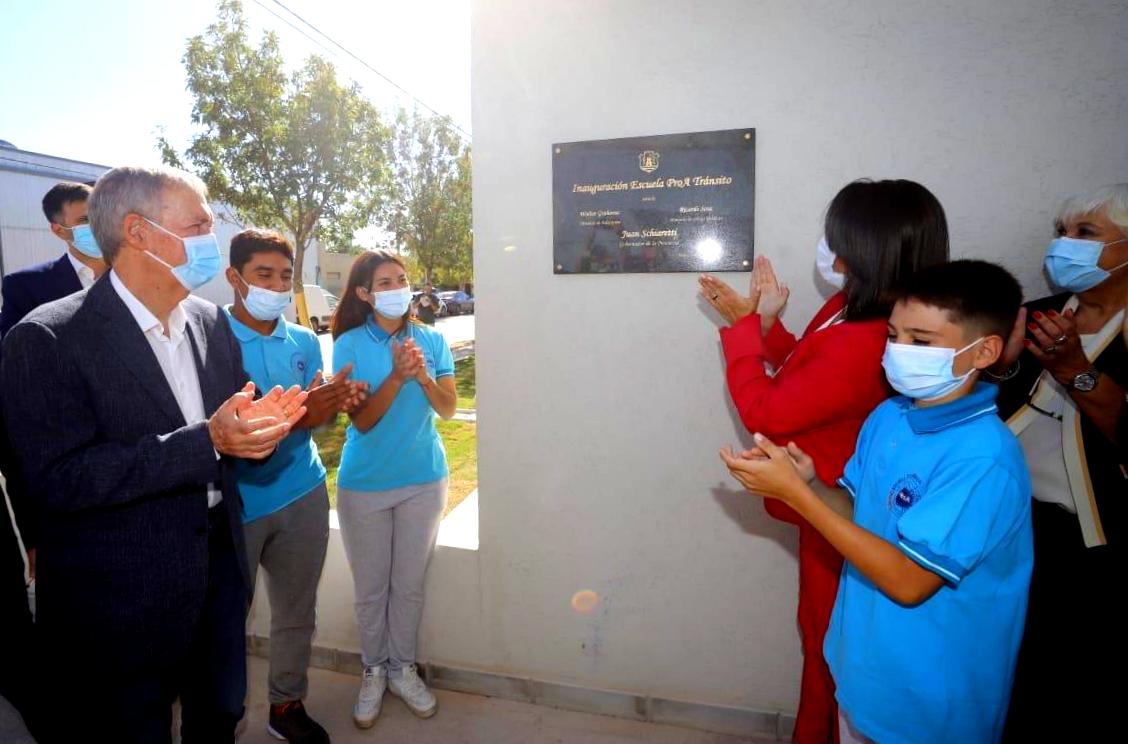 En Tránsito, Schiaretti dejó inaugurado el ciclo lectivo 2022