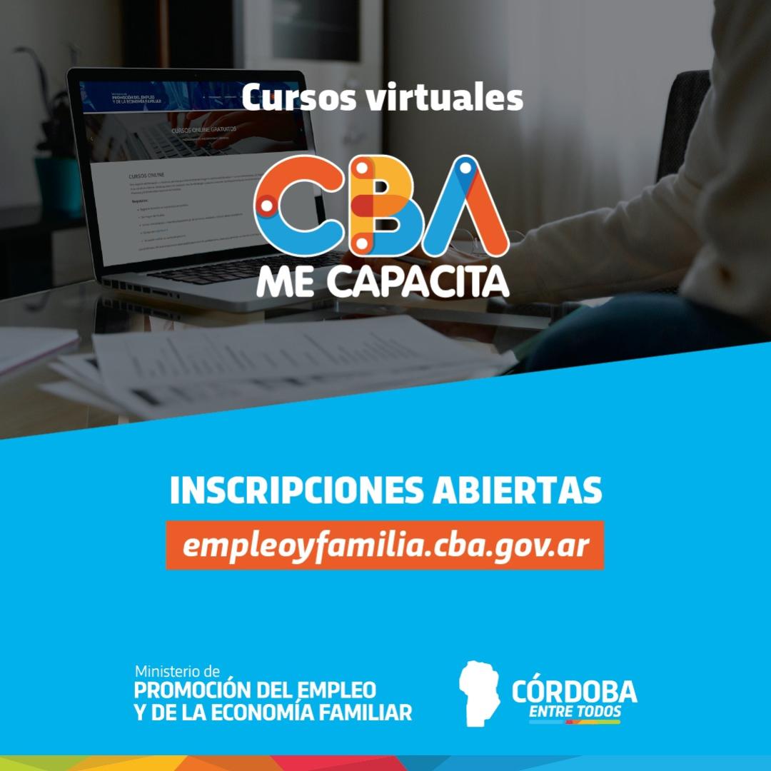 CBA Me Capacita: Ya están abiertas las inscripciones para los cursos online