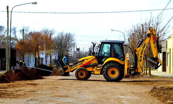 ENOSHA le otorgó un subsidio de 252 millones de pesos a la Municipalidad de Mackenna para terminar con la obra de cloacas