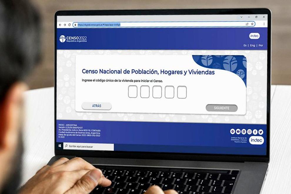 Comenzó el Censo digital y ya se puede completar desde el sitio oficial
