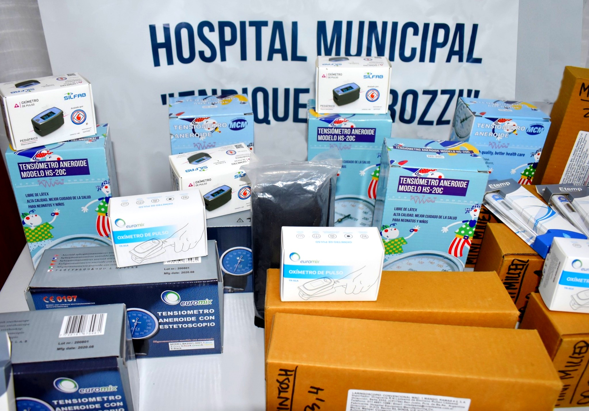 Donación para el Hospital Municipal Dr Enrique Carrozzi