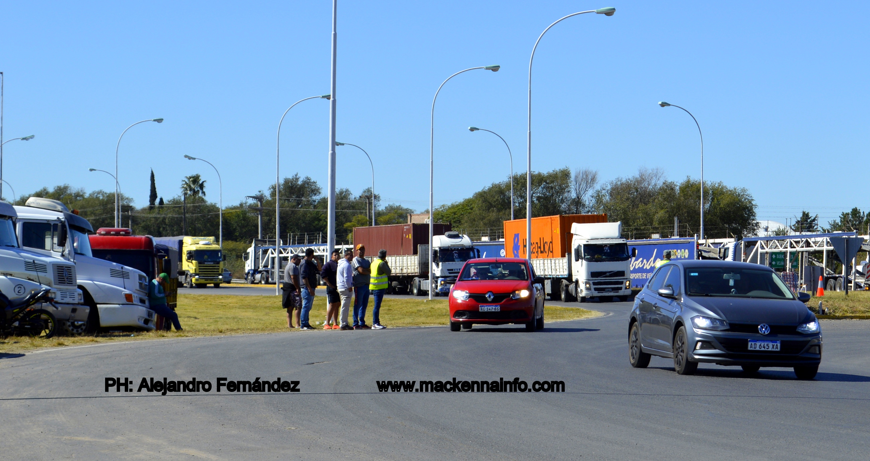 Camioneros de Mackenna arreglaron con las cerealeras y levantaron la protesta