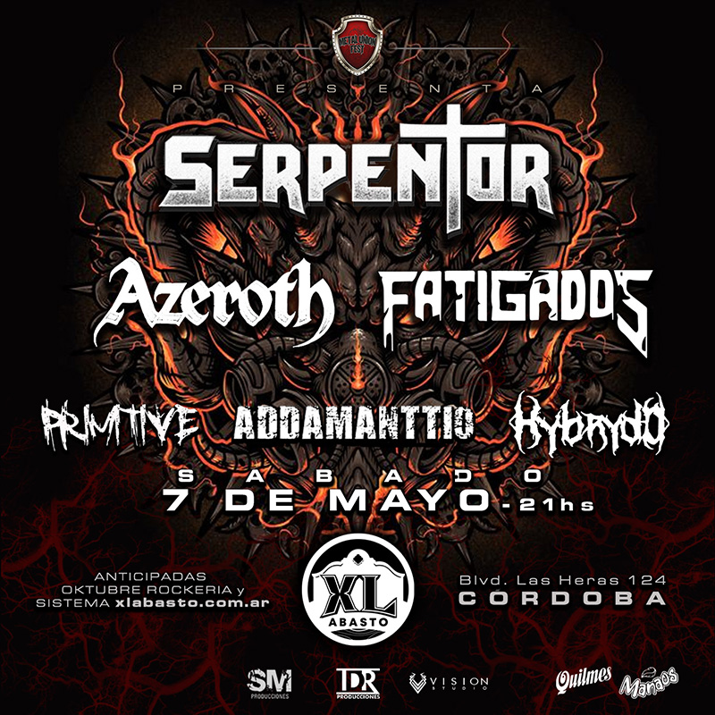 Metal Unión Fest: Serpentor, Azeroth y Fatigados