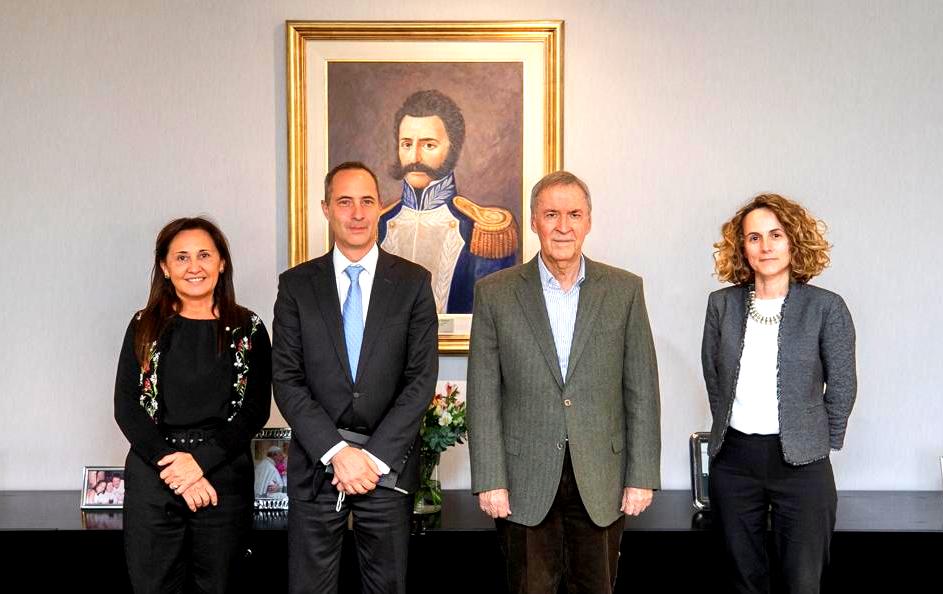 El gobernador recibió al director nacional del Banco Mundial