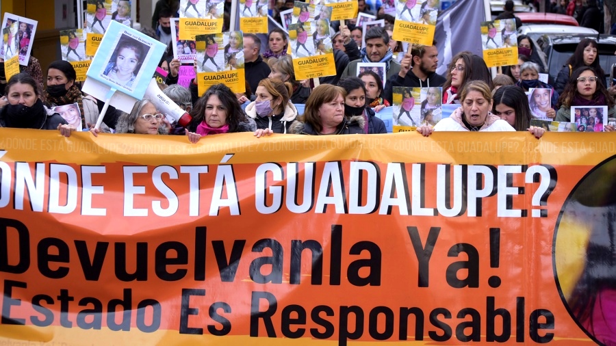 Más de 3.000 personas marcharon en San Luis a un año de la desaparición de Guadalupe
