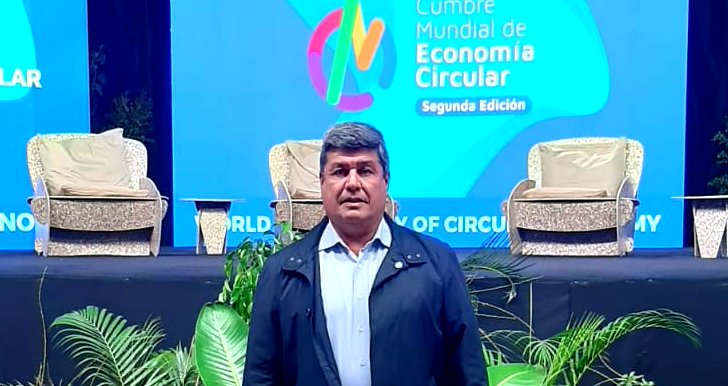 El Intendente de Mackenna Roberto Casari participó de la Cumbre Mundial de Economía Circular