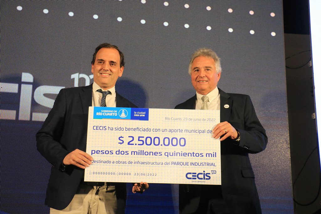 La Provincia acompañó al CECIS Río Cuarto en la celebración de su centenario