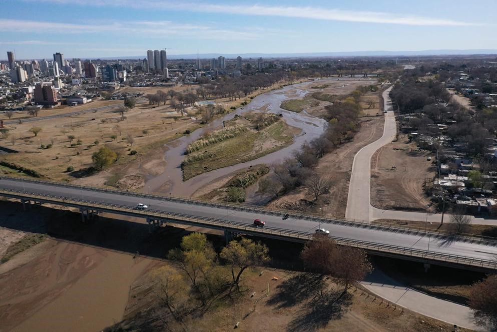 Río Cuarto puede disfrutar ahora de la Costanera Norte totalmente pavimentada