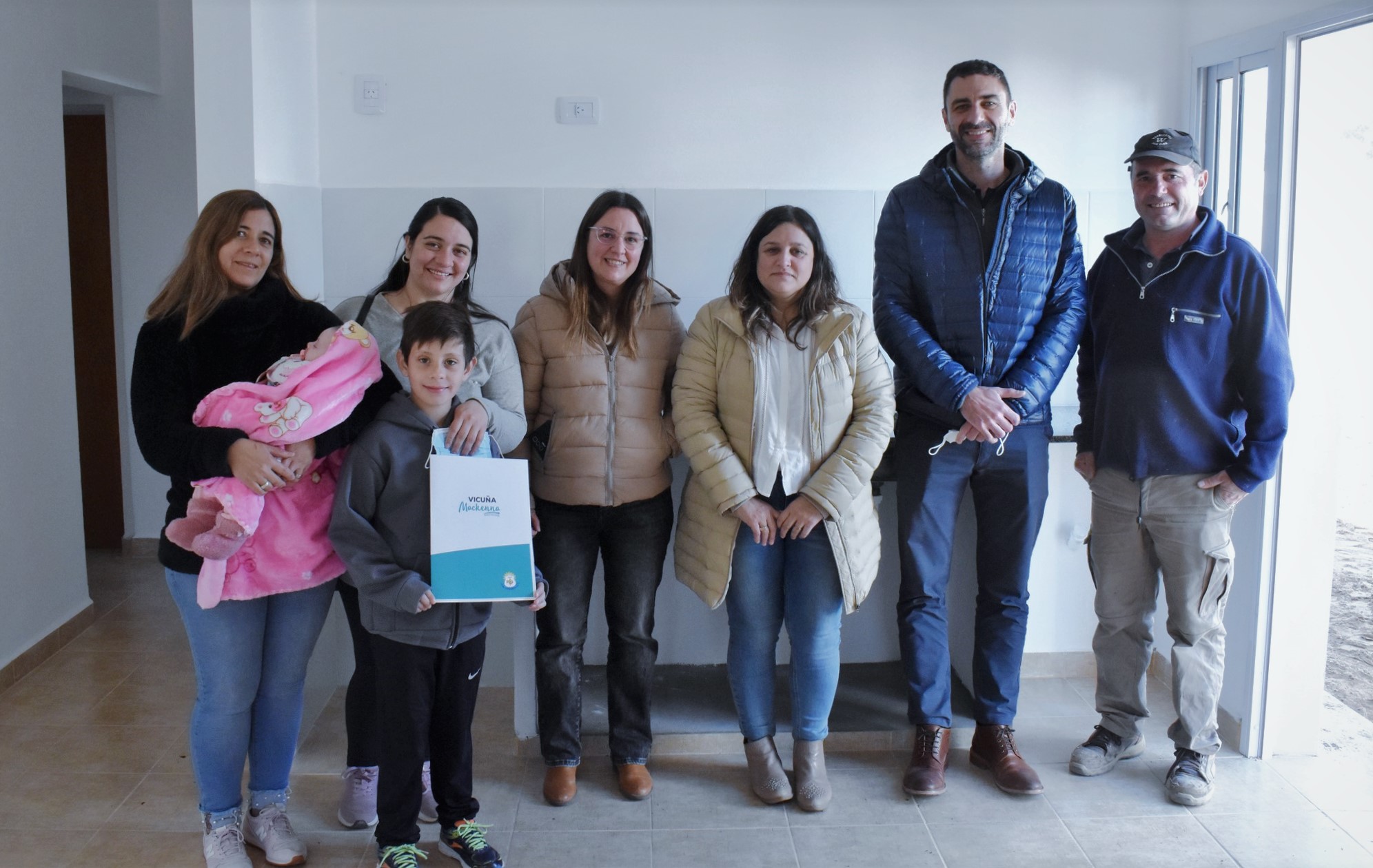 La Muni de Mackenna continúa entregando viviendas del Plan PROMAVI