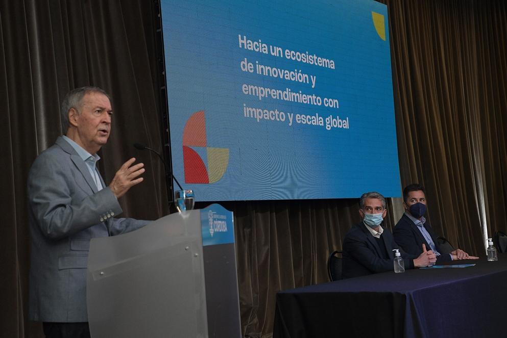 Schiaretti anunció más fondos para emprendedores de base tecnológica