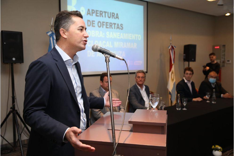 Manuel Calvo: El saneamiento cloacal garantiza la sustentabilidad de Miramar