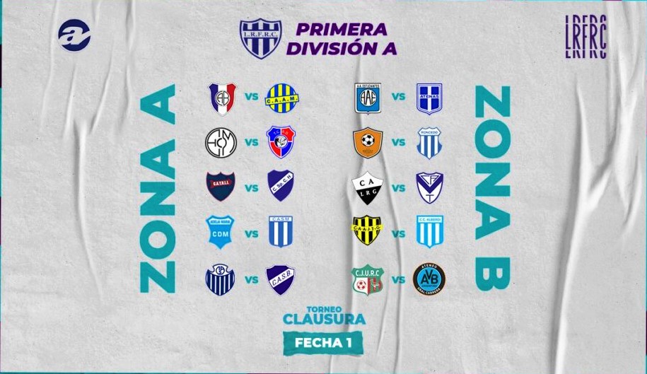 La Liga sorteó el fixture del Torneo Clausura de Primera División A