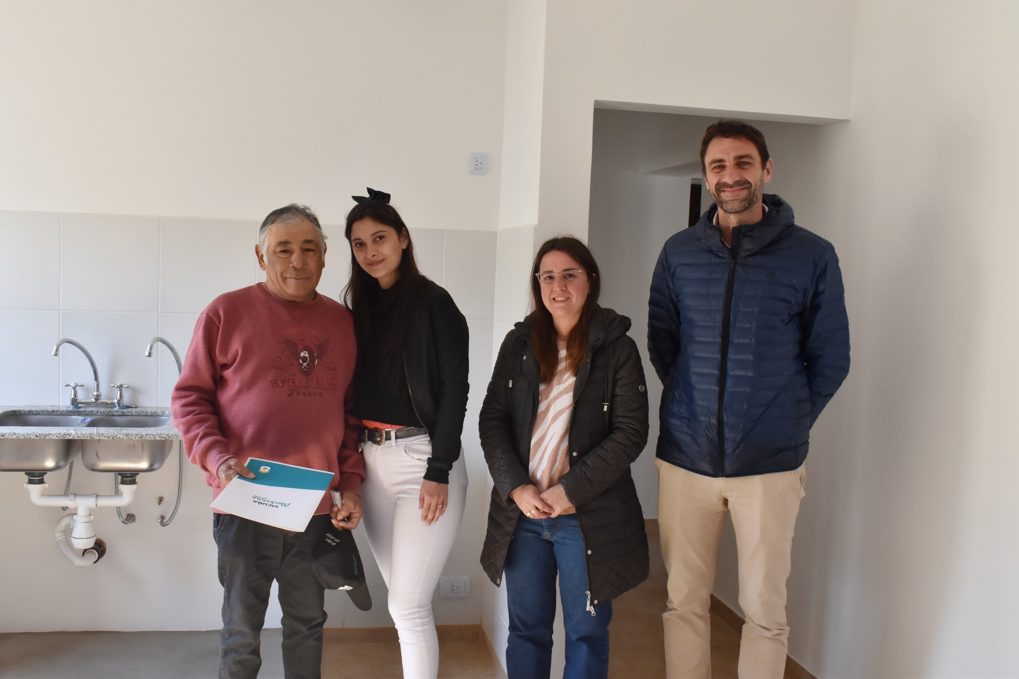 La Muni de Mackenna no para de entregar viviendas