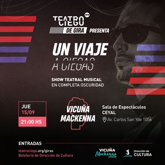 Teatro ciego una experiencia original, llega a Mackenna