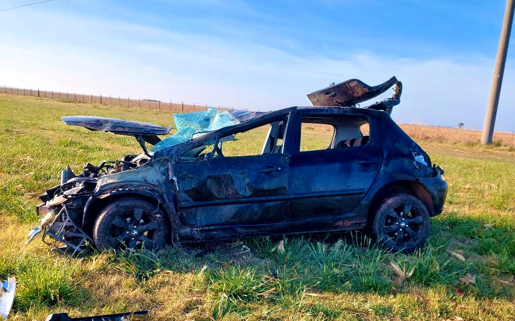Accidente de tránsito con persona lesionada