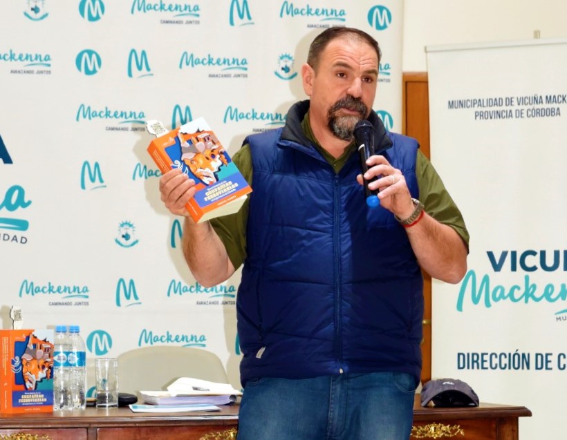 Mackenna: se presentó un libro relacionado con la historia del ferrocarril