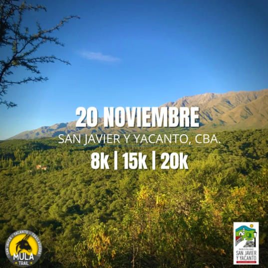 El maratonista local Jorge Zunino gano la competencia de montaña en San Javier