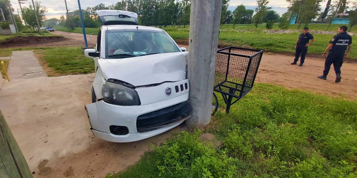 Accidente en el radio urbano de Mackenna