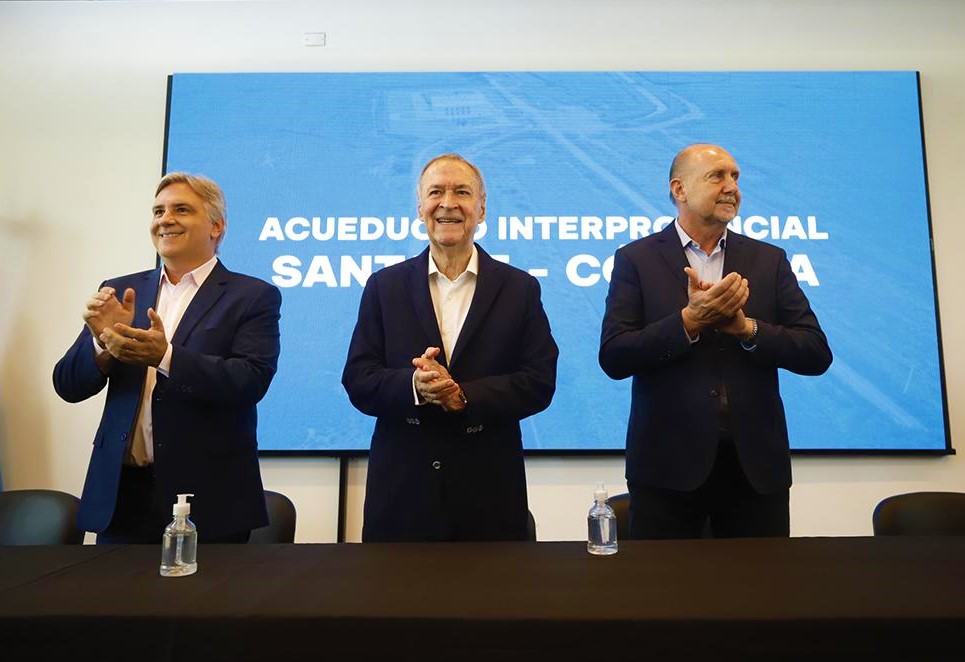 Schiaretti: El acueducto interprovincial es la obra más importante de los últimos 50 años