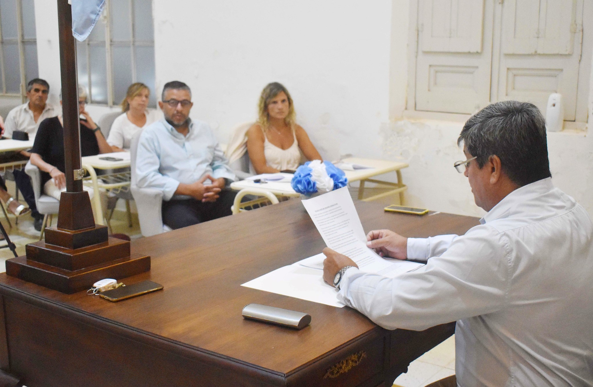 El Intendente Roberto Casari dejo inaugurado el Periodo de Sesiones Ordinarias