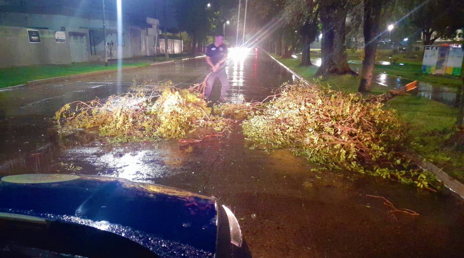 La Provincia releva daños tras la tormenta en el departamento Río Cuarto