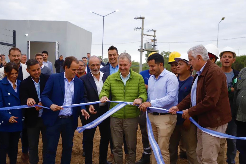 Schiaretti inauguró la obra de saneamiento integral en Río Cuarto