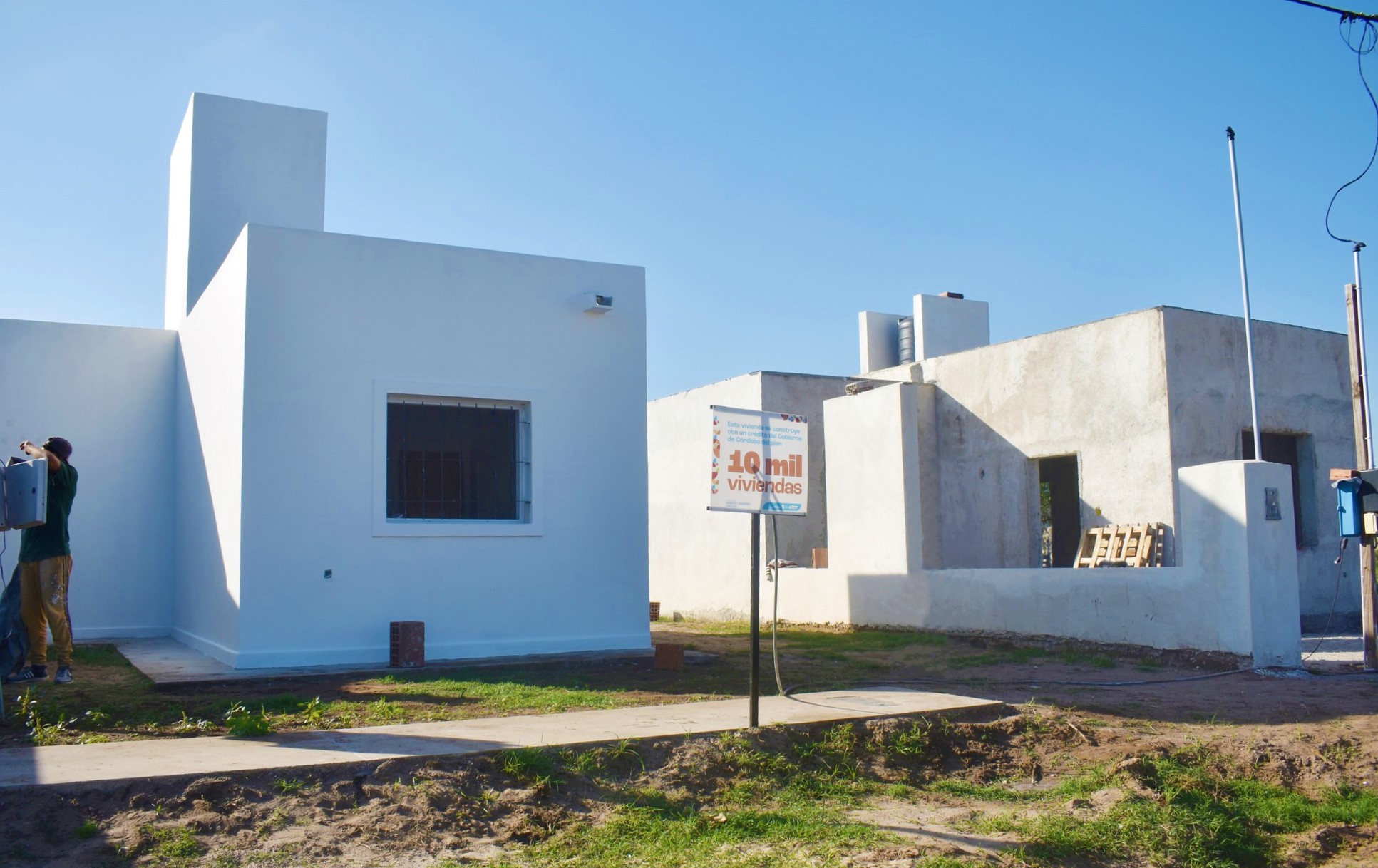 Marcha a buen ritmo la construcción de las Viviendas Semilla