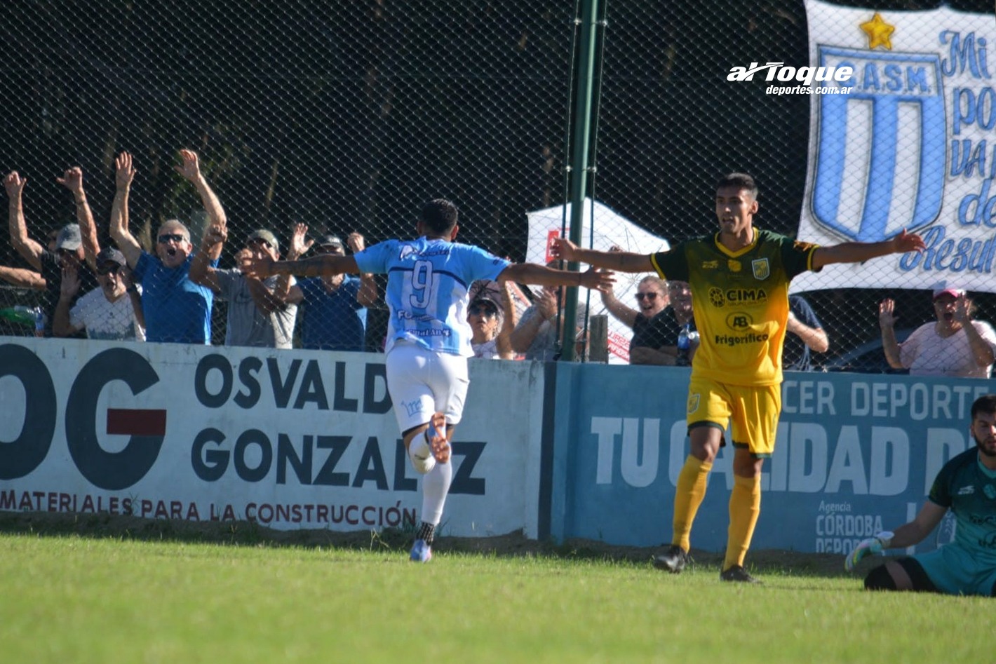 San Martín no perdona, goleó a Deportivo Río Cuarto y sigue como único puntero e invicto