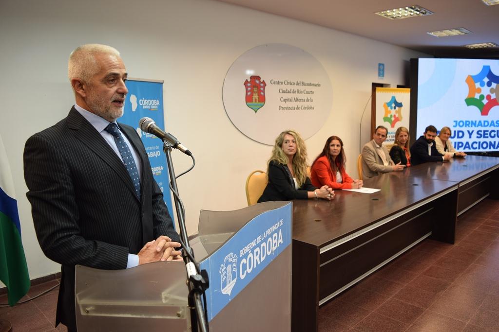 Inició en Río Cuarto la 15° Jornada de Salud y Seguridad Ocupacional 2023