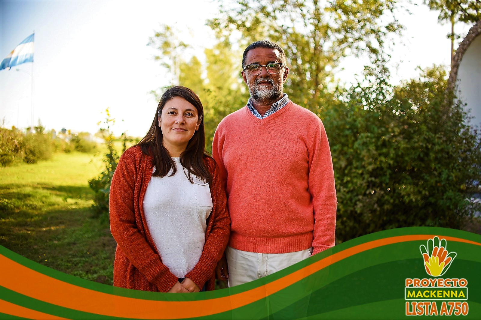 Proyecto Mackenna: quien es Erica Funes, la joven que acompaña al Adolfo como primer Concejal