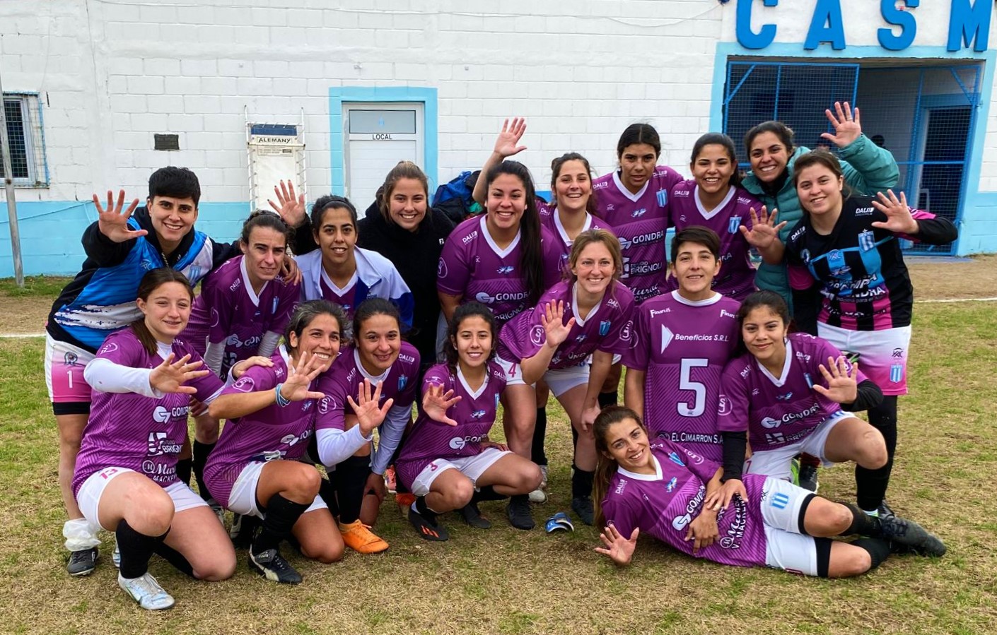 Las pibas de San Martín con talento y goles demuestran su contundencia en cada partido