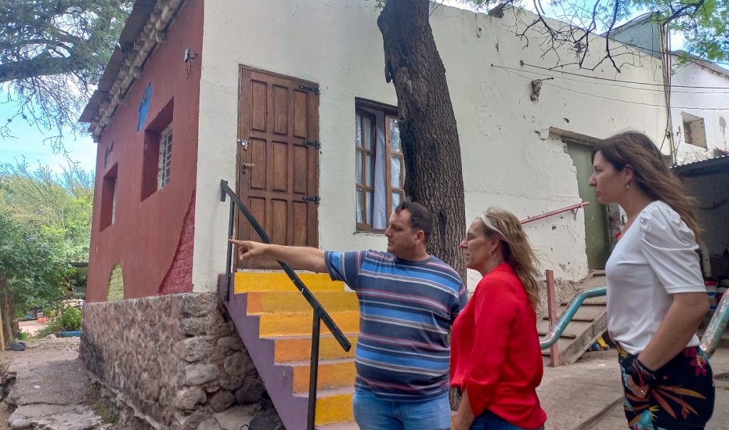 Cruz del Eje: Liliana Montero visitó dispositivos del Ministerio de Desarrollo Humano