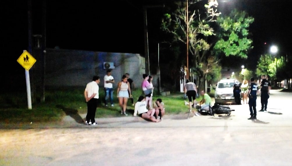 Siniestro vial en el radio urbano de Mackenna