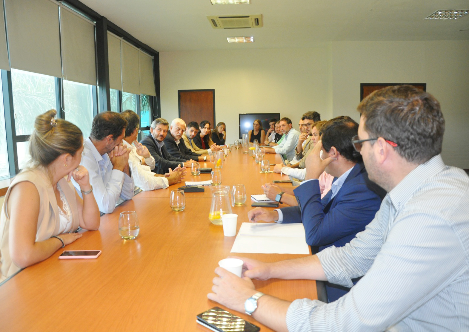 Importante reunión donde se abordaron temas del ámbito laboral