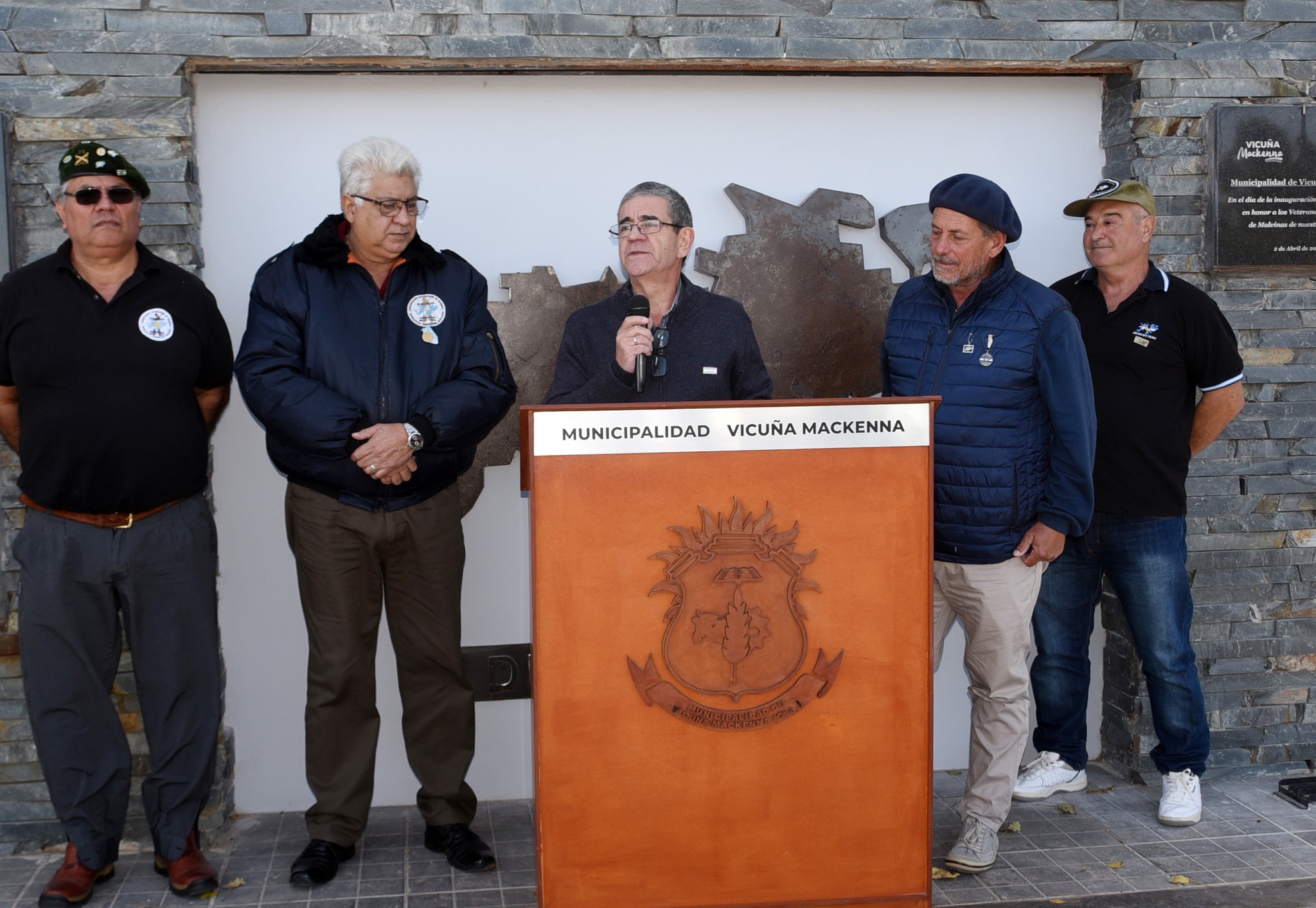 Día del Veterano y de los Caídos en la Guerra de Malvinas: Acto realizado en Mackenna