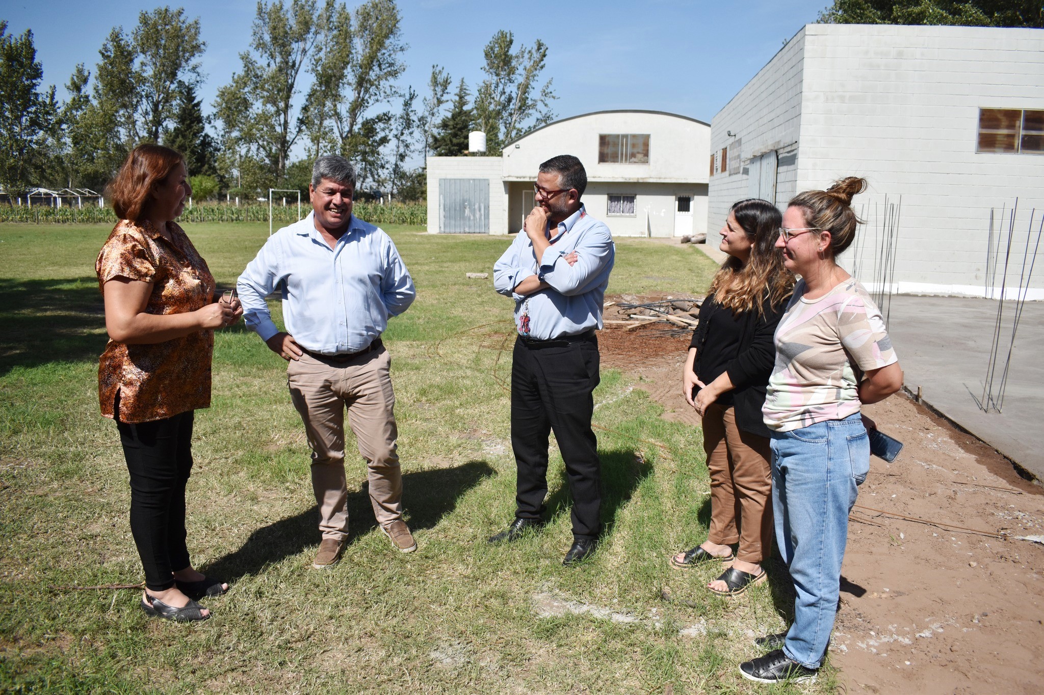 Avanza a buen ritmo la obra del Taller de Usos Múltiples en la IPETA y M N° 65