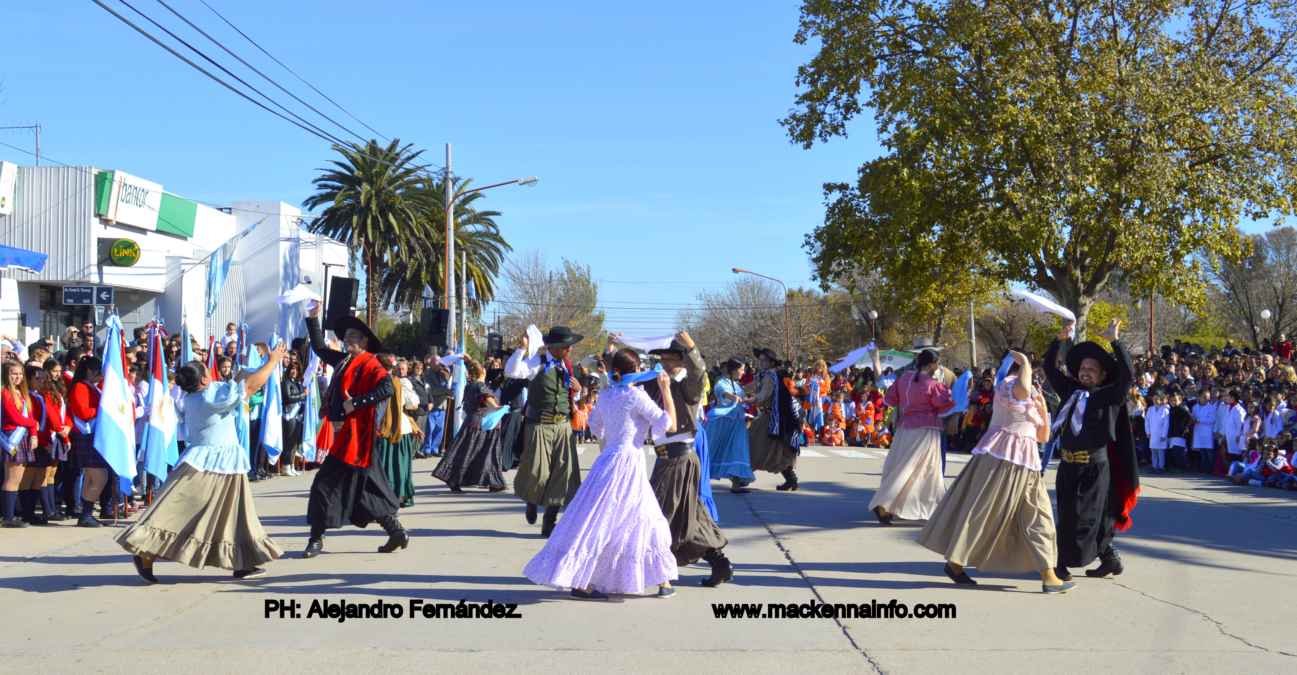 Este sábado 25 de mayo no habrá desfile en Mackenna