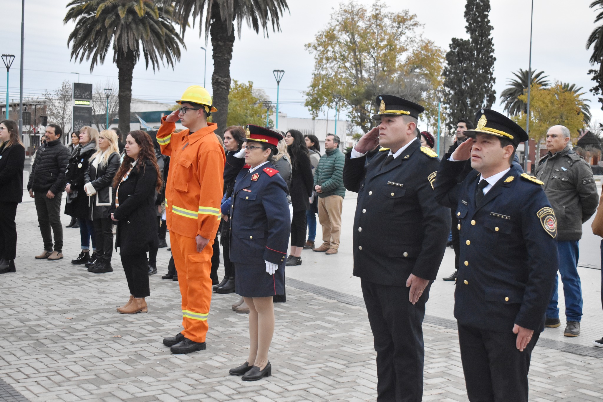 Sin Desfile Cívico Militar, en Mackenna solo se realizó un acto por el 25 de Mayo